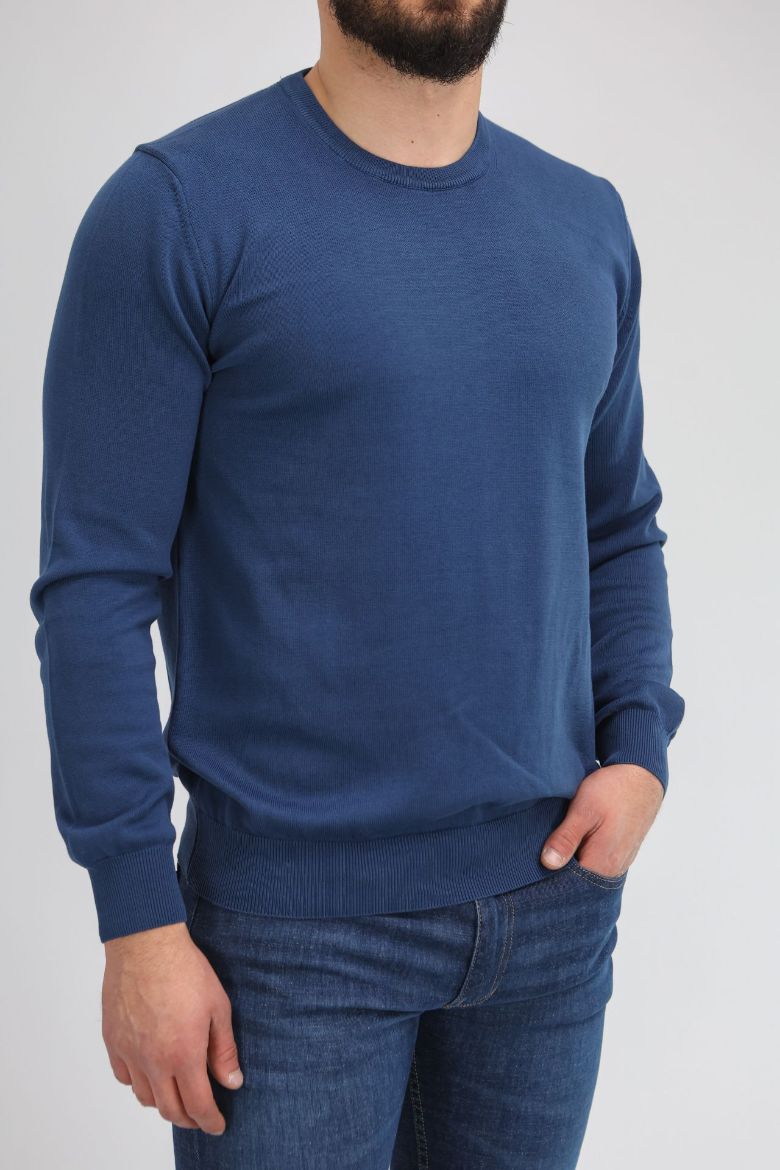 Slika Pamucni dzemper - ATLANTIC BLUE