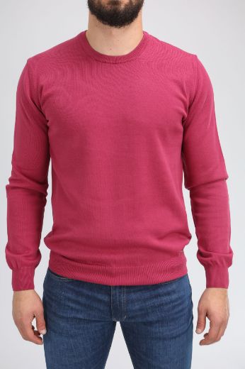 Slika Pamucni dzemper - MAGENTA ROSE