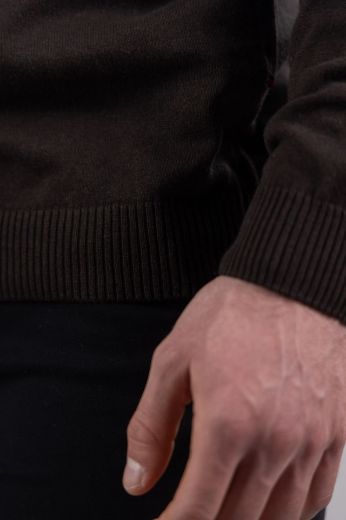 Slika Pamucni dzemper - DEEP MOCHA