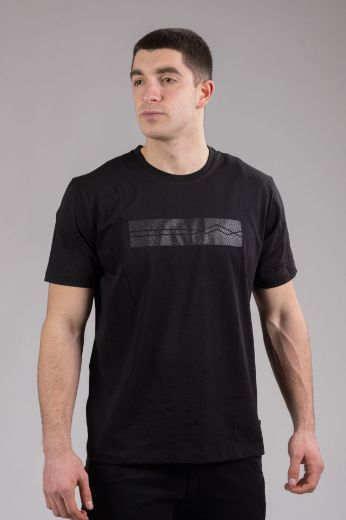 Slika Majica pamucna - CRNA - sa stampom