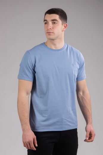 Slika Majica pamucna - SVETLO PLAVA