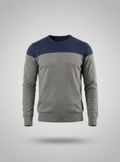 Slika za kategoriju Pamučni dvobojni džemperi