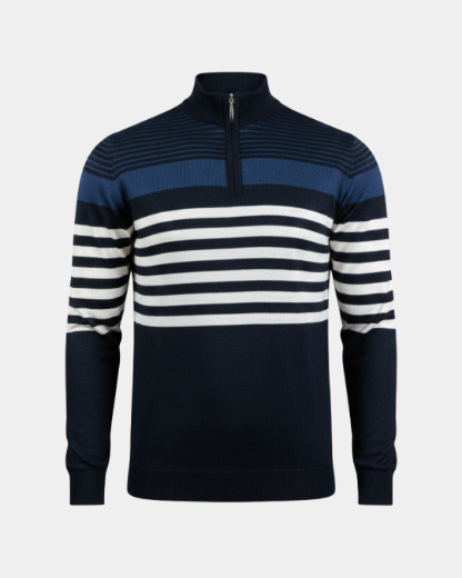 Slika Pamucni dzemper - Midnight White ZIP