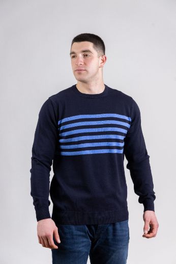 Slika Pamucni dzemper - Sky Stripe