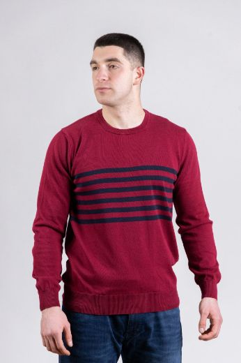 Slika Pamucni dzemper - Bordeaux Night