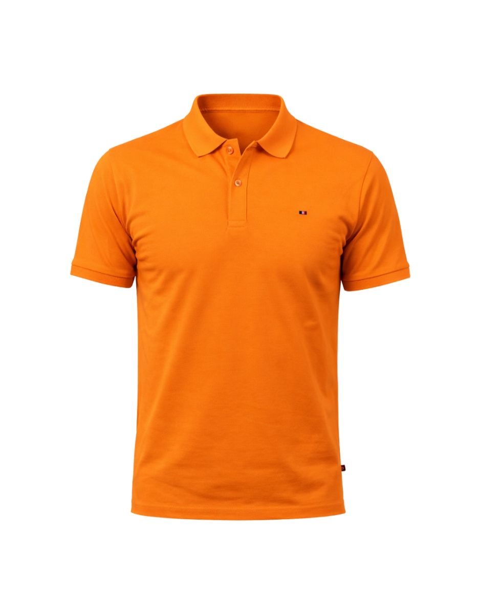 Slika Majica sa kragnom - SUNSET ORANGE