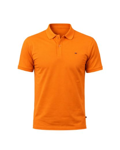 Slika Majica sa kragnom - SUNSET ORANGE